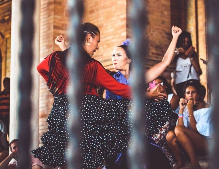 Flamenco Danse jour de l'an